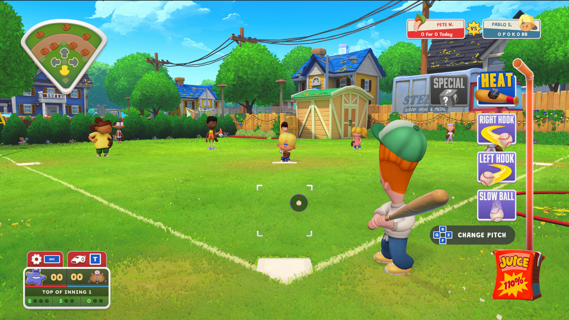 Backyard Baseball gameplay screenshot 2