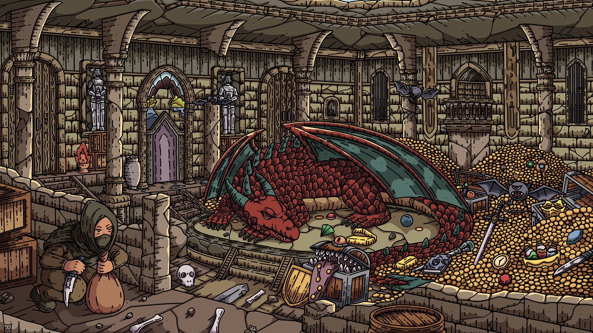 100 Ruin Cats - Artbook screenshot 1