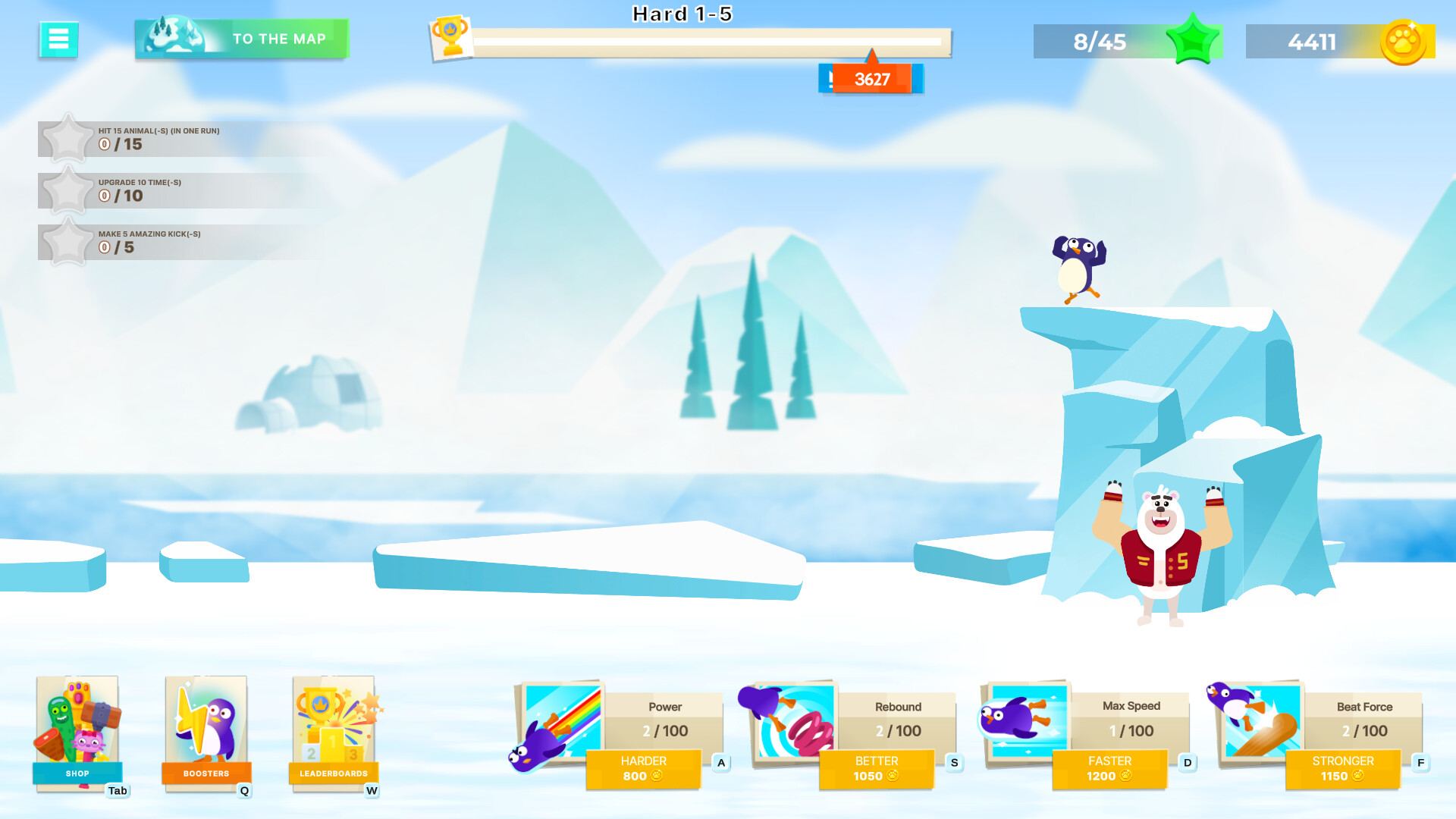 Bouncemasters 2: Pengu Throw screenshot 8