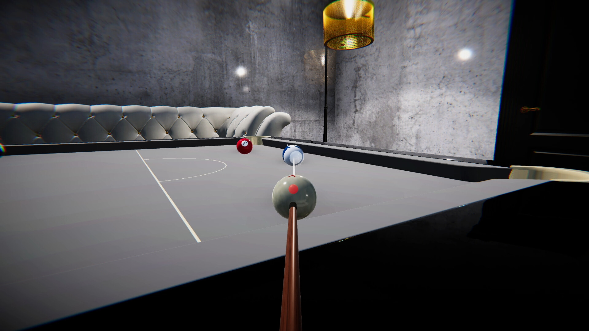Billiards Pro Simulator screenshot 1