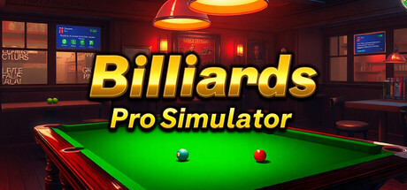 Billiards Pro Simulator — Steam header