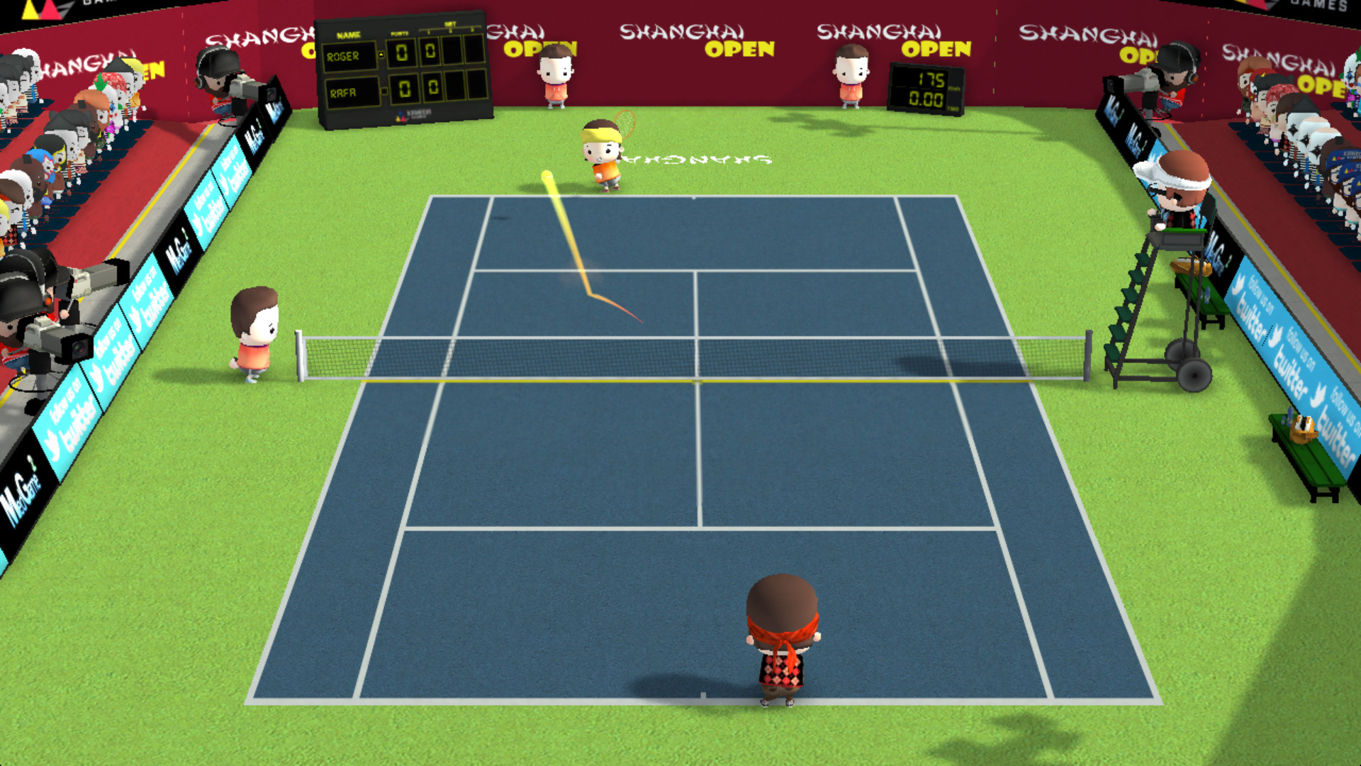 Smoots World Cup Tennis screenshot 1