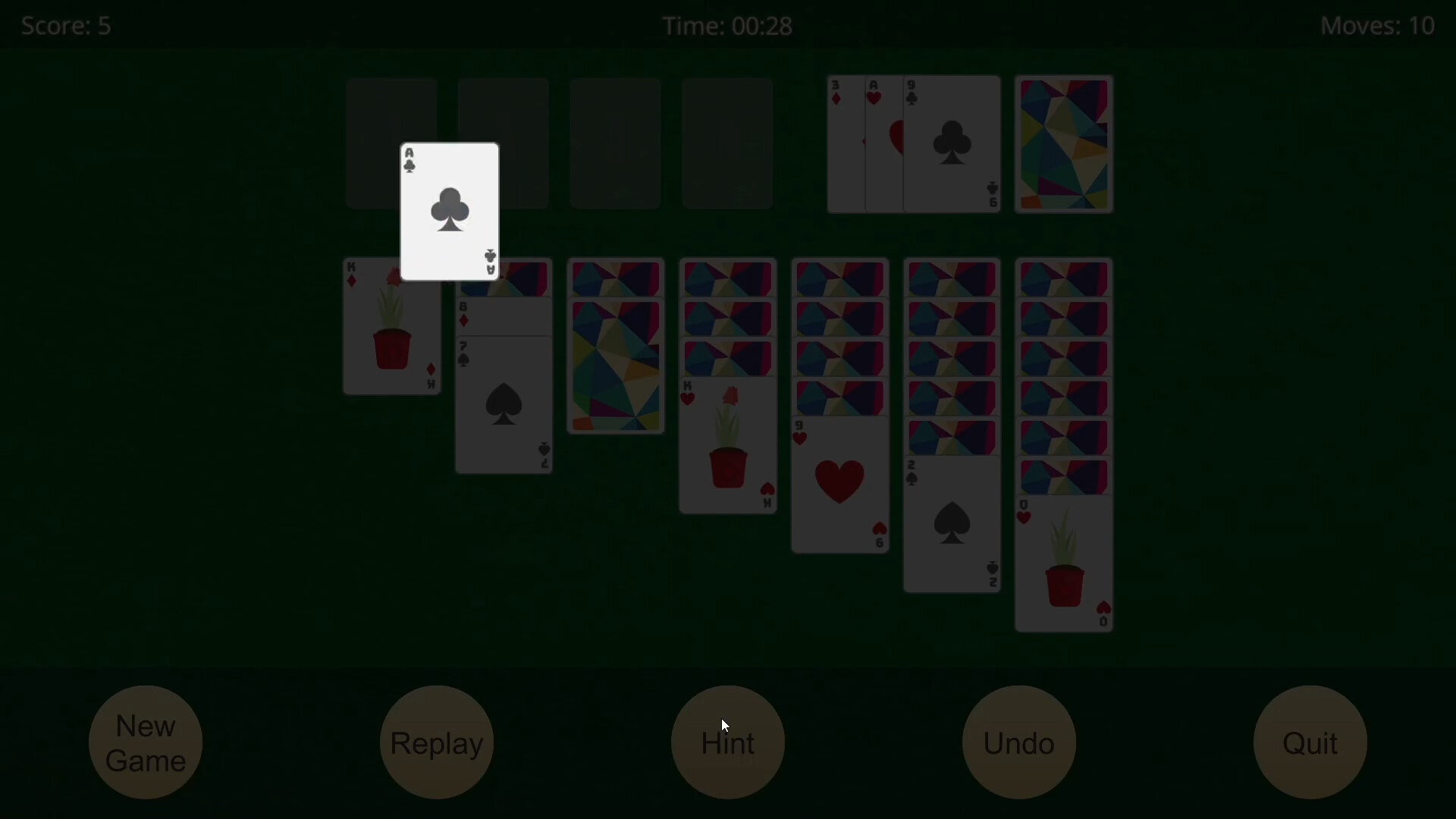 Klondike Solitaire Pro screenshot 2