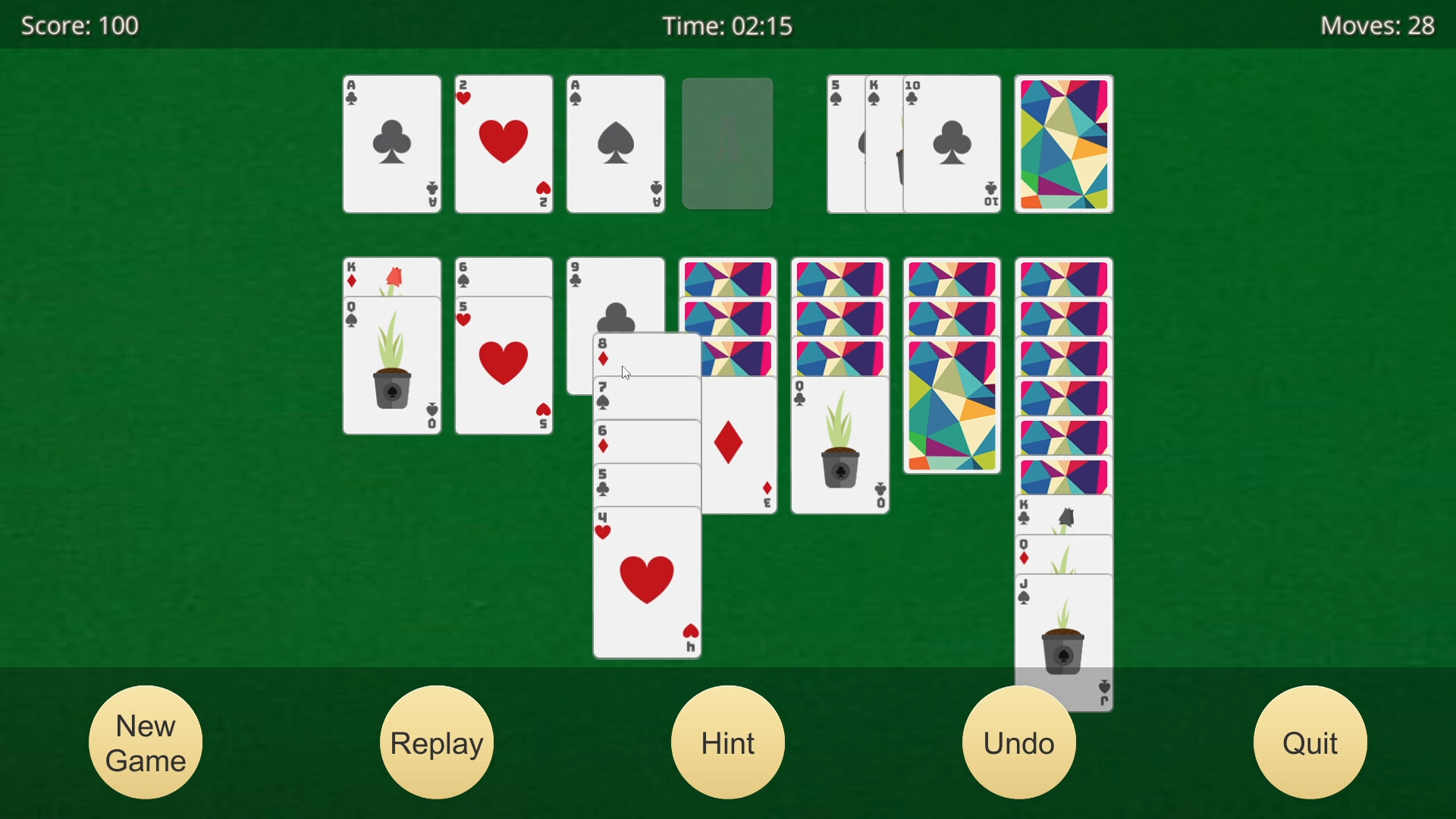 Klondike Solitaire Pro screenshot 3