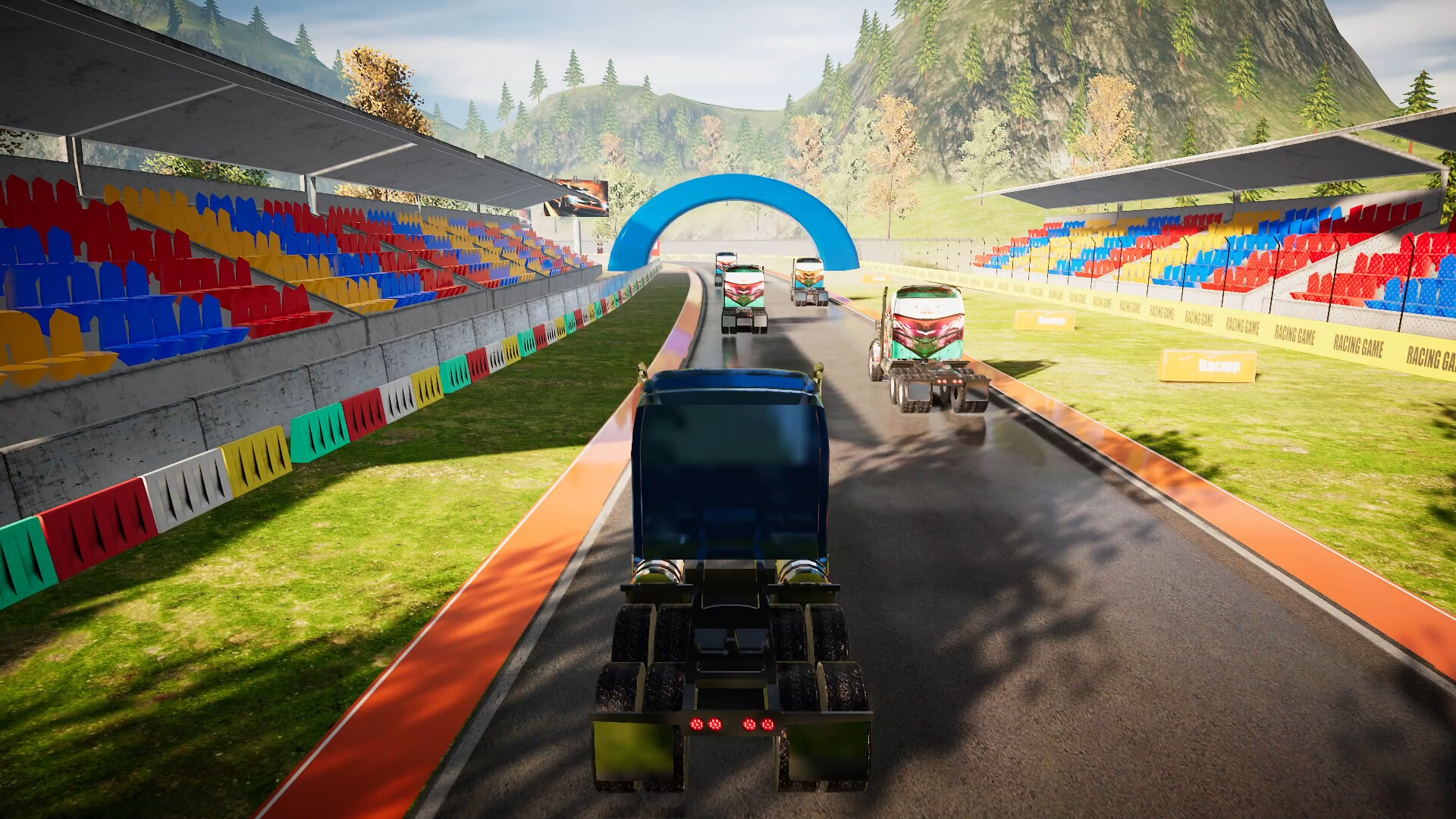 Truck Racing Simulator screenshot 1