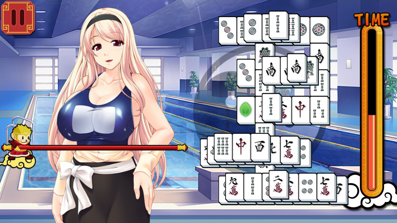 Pretty Girls Mahjong Solitaire screenshot 2