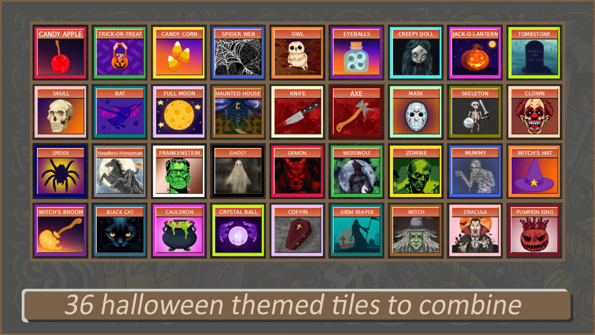 Halloween 2048 screenshot 3