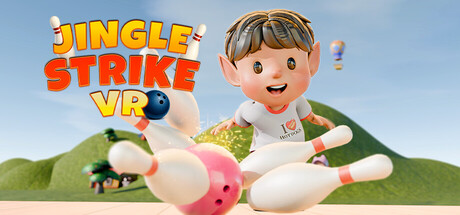Jingle Strike VR Bowling — Steam header