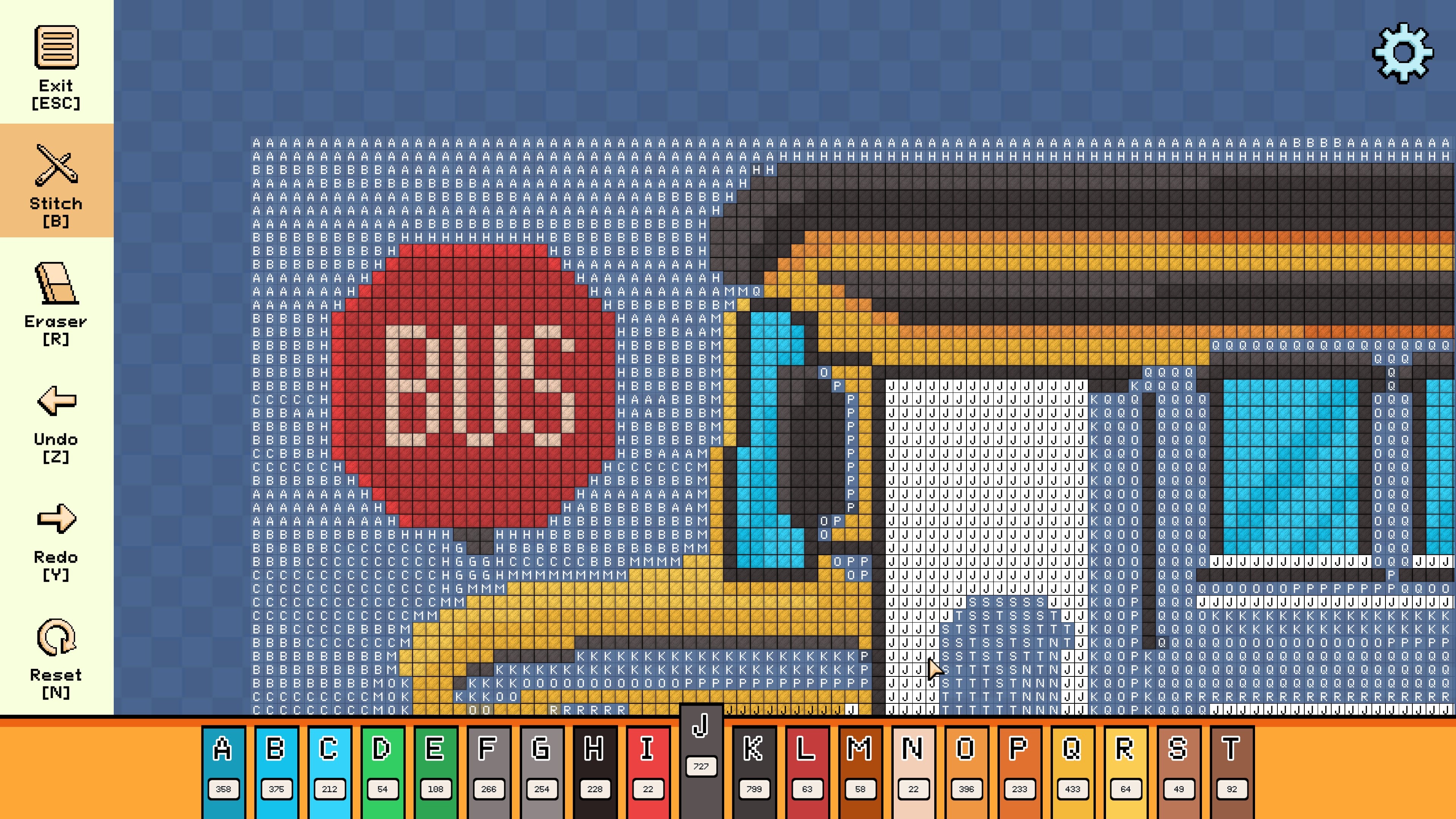 Pixel Cross Stitch - Back To School Pack screenshot 1