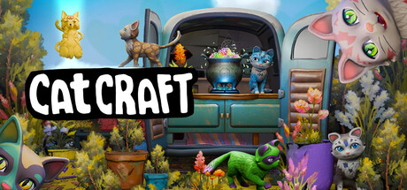 Cat Craft — Steam header