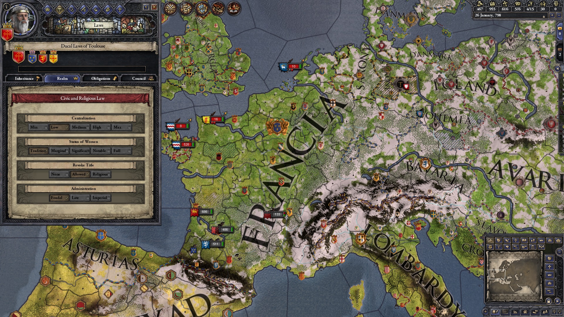 Crusader Kings II: Conclave screenshot 2