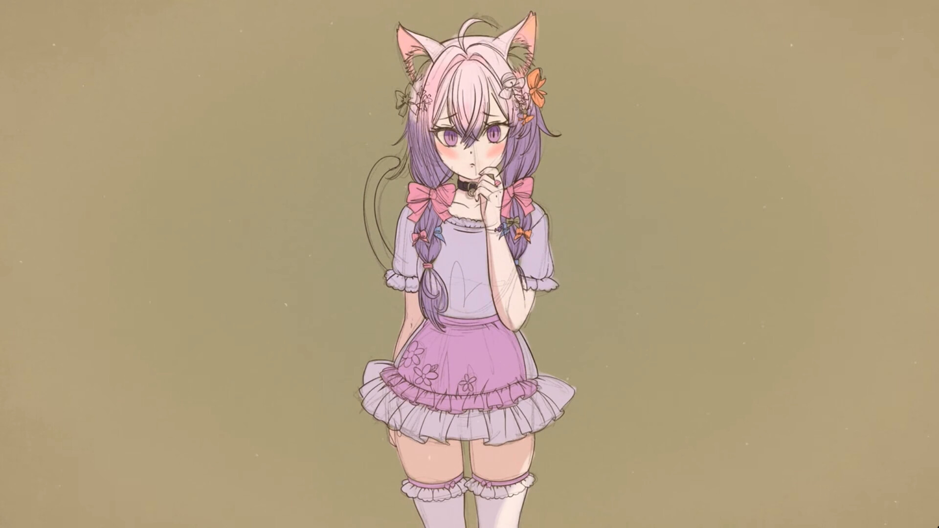 Nekopedia: Find Her Tail. The Official Artbook screenshot 5