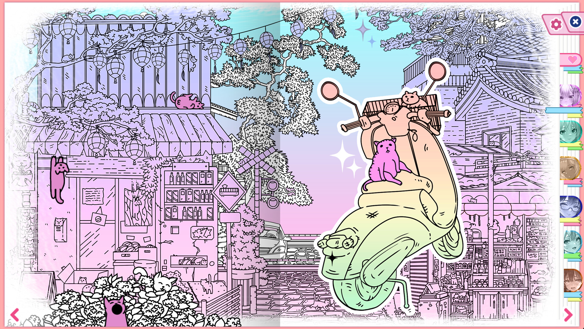 Nekopedia: Find Her Tail. The Official Artbook screenshot 6