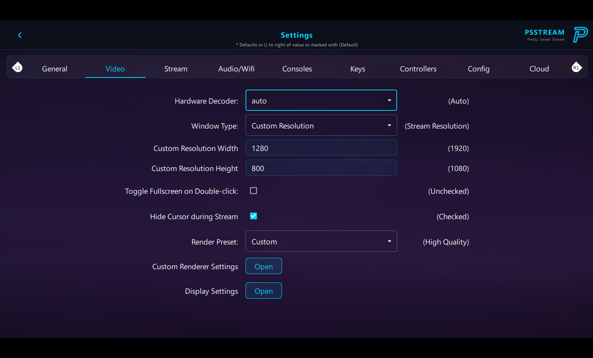 PSStream screenshot 4