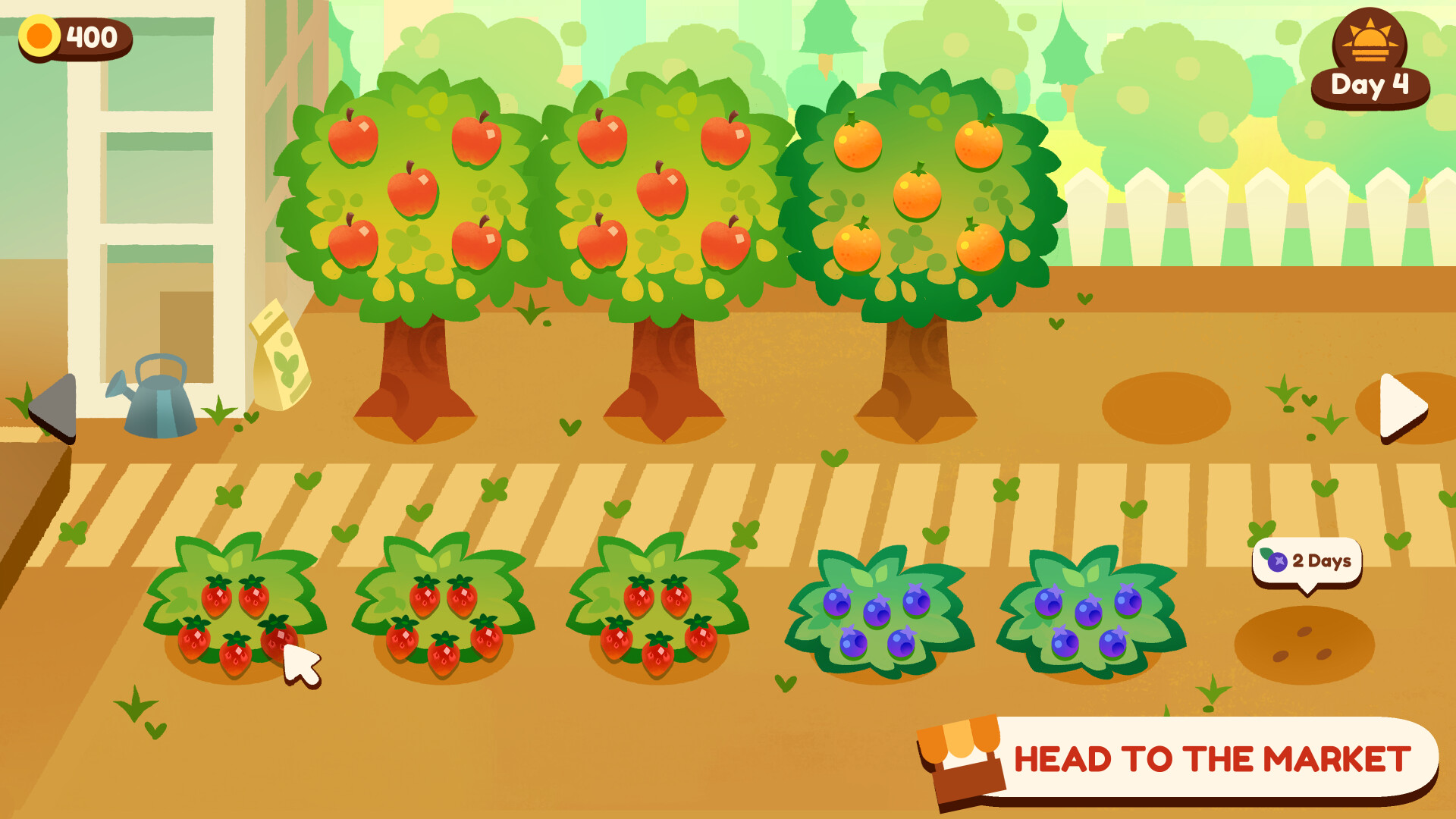 Sunny Orchard screenshot 1