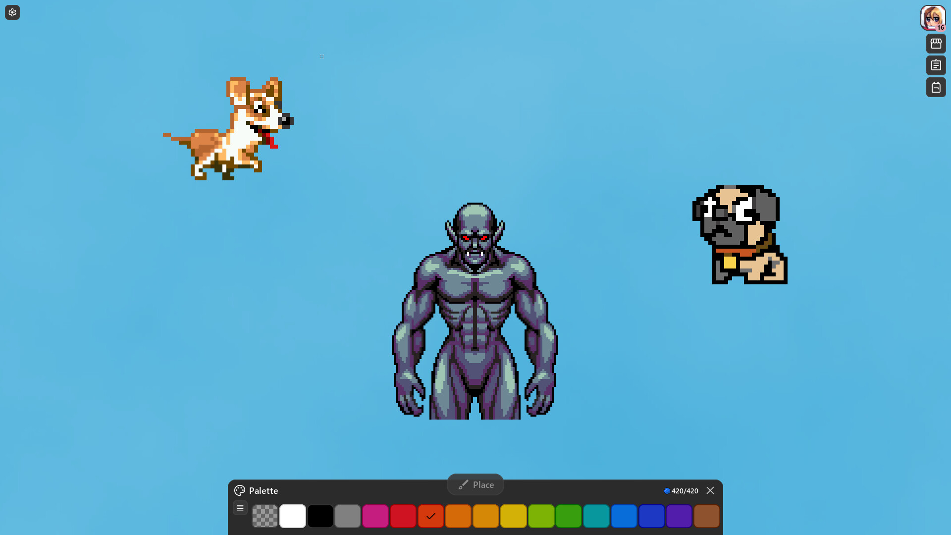 PIXEL PLACE screenshot 5
