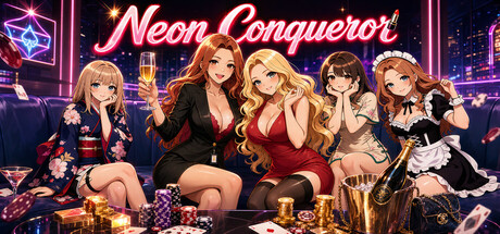 Neon Conqueror — Steam header