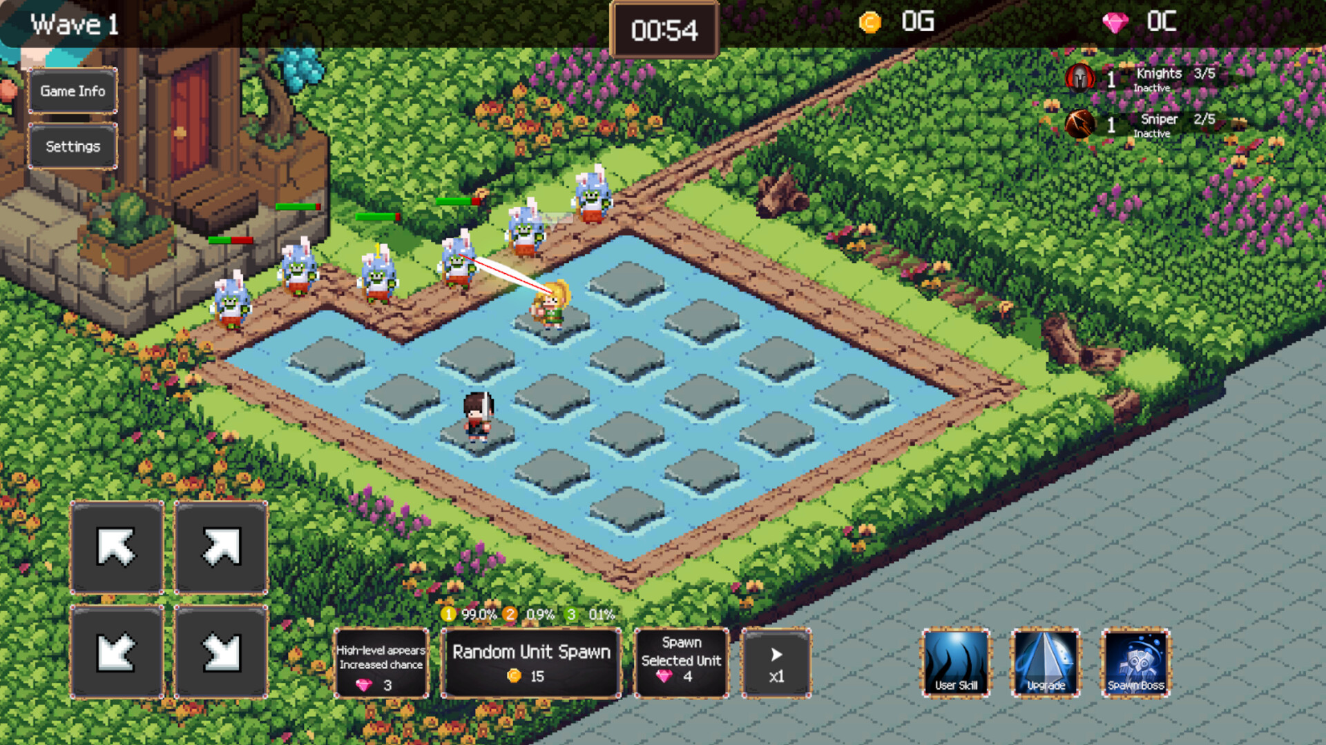 Hero 2048 screenshot 1