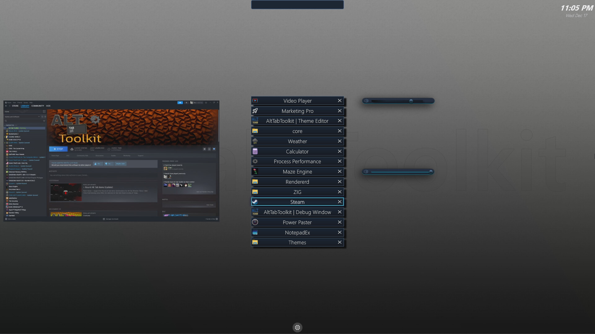 Alt Tab Toolkit - Power Tools screenshot 1