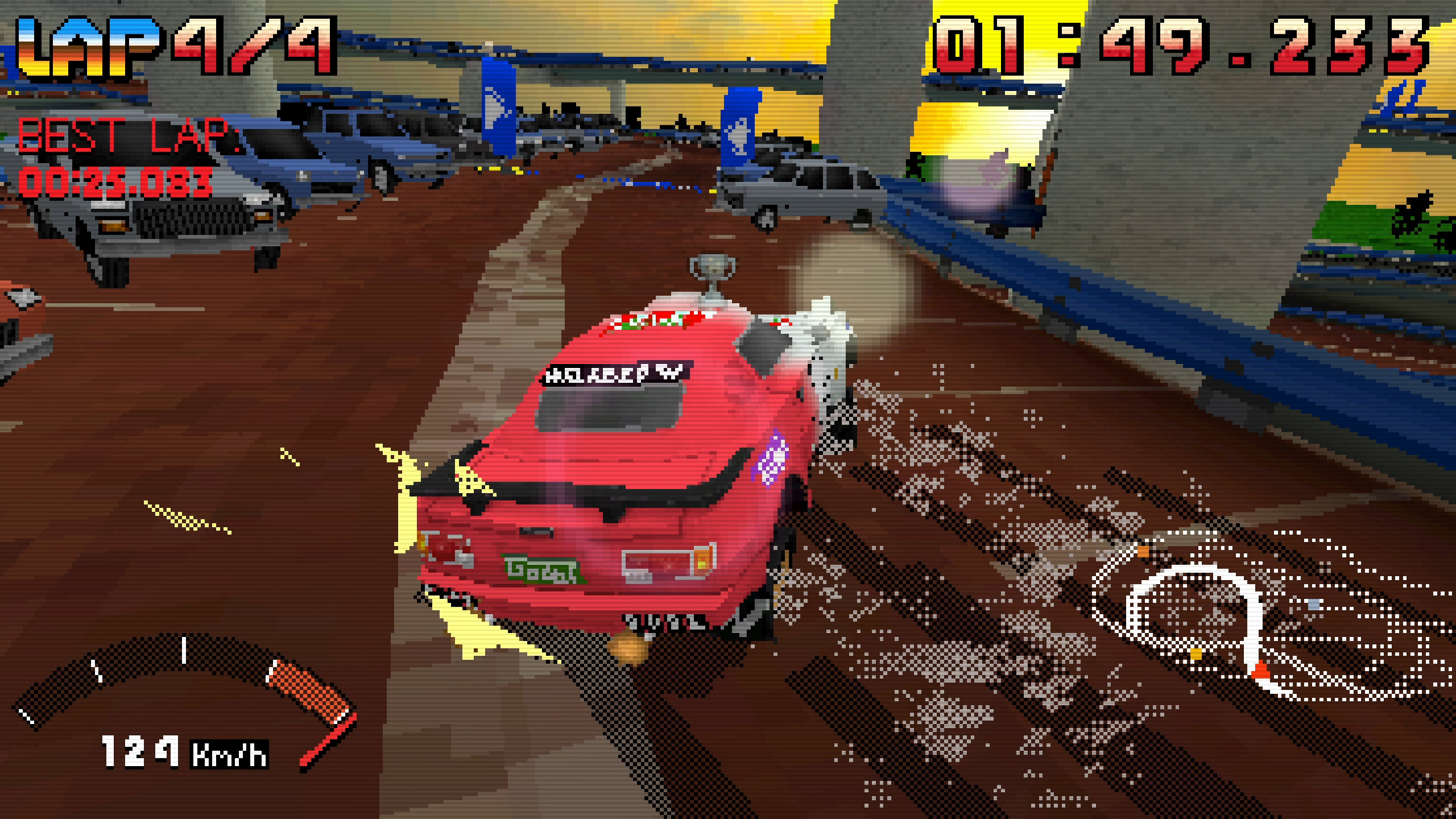 Parking Garage Rally Circuit - European Tour screenshot 1