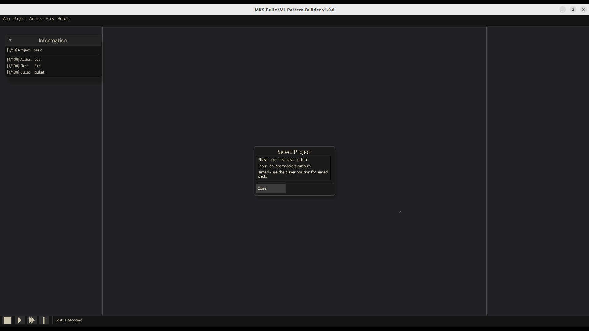 MKS BulletML Pattern Builder screenshot 13