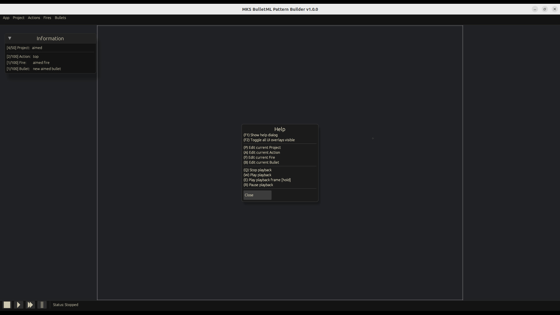 MKS BulletML Pattern Builder screenshot 10