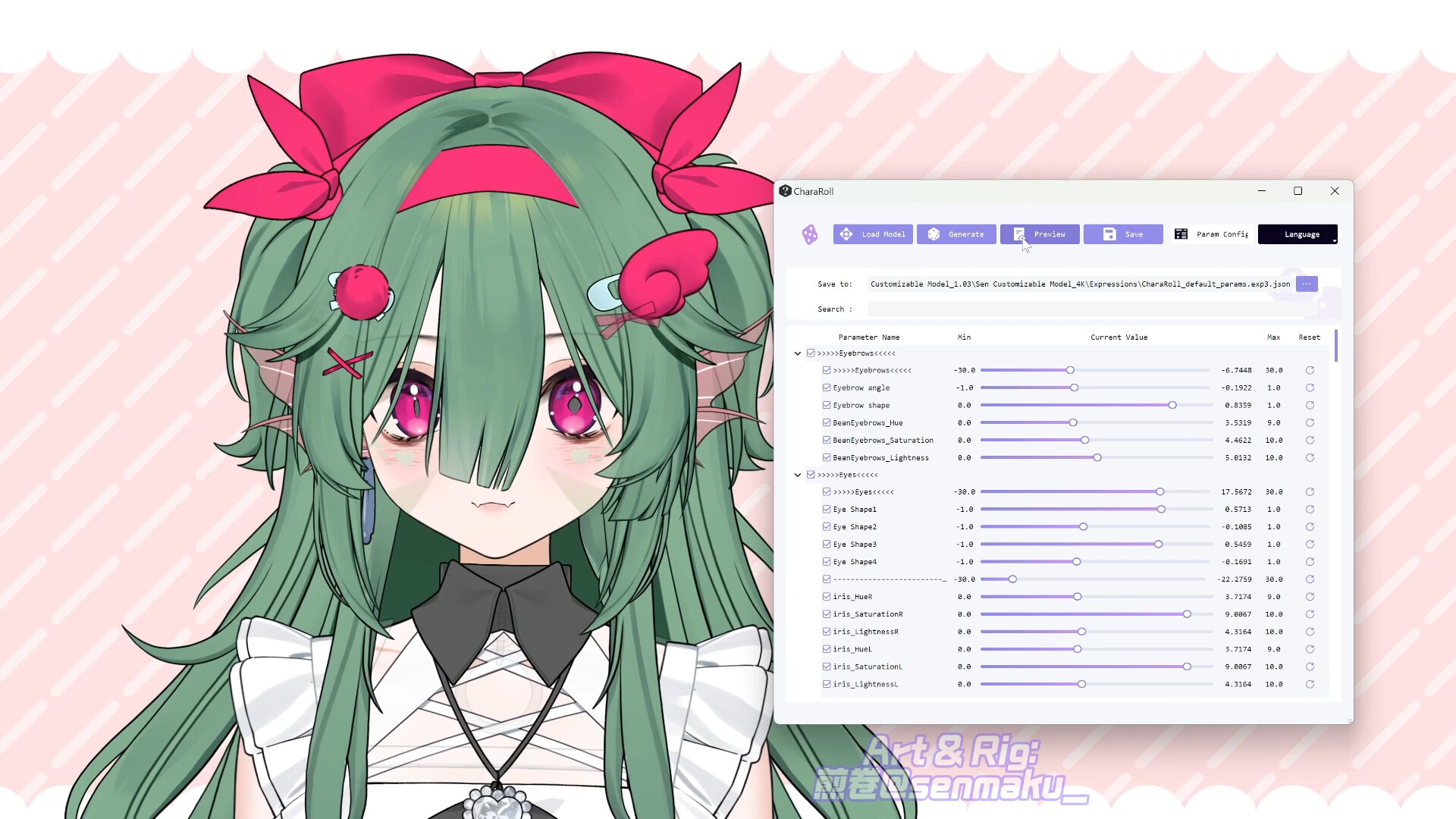 CharaRoll screenshot 1