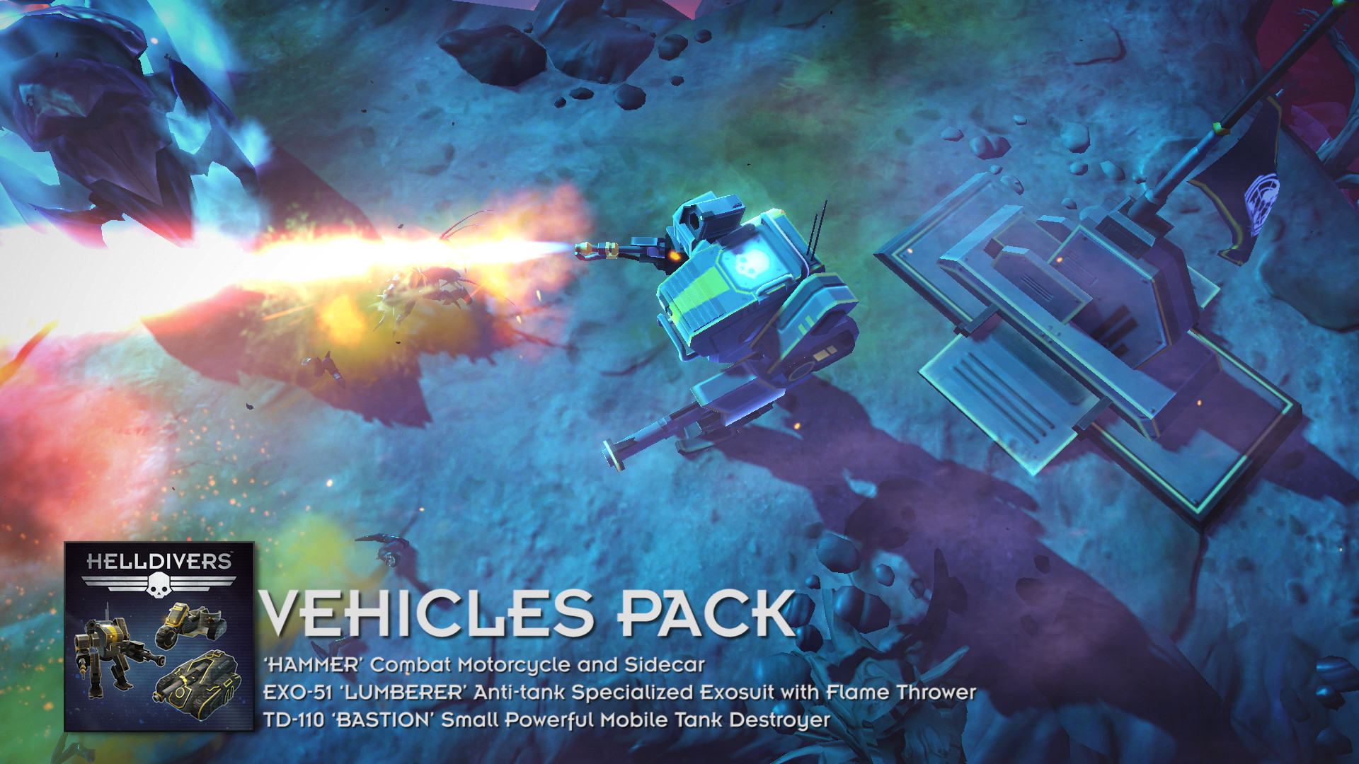HELLDIVERS™ - Vehicles Pack screenshot 3