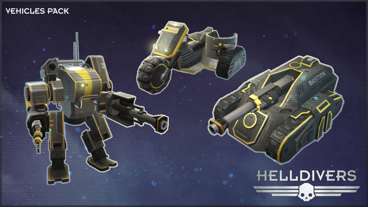HELLDIVERS™ - Vehicles Pack screenshot 1