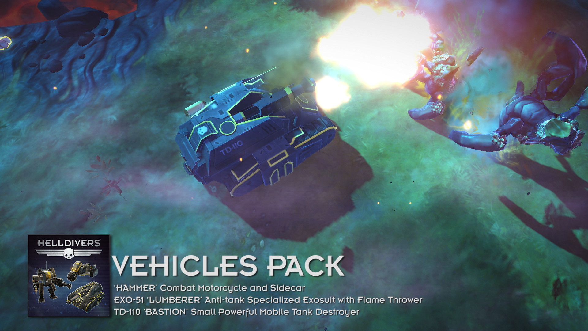 HELLDIVERS™ - Vehicles Pack screenshot 2