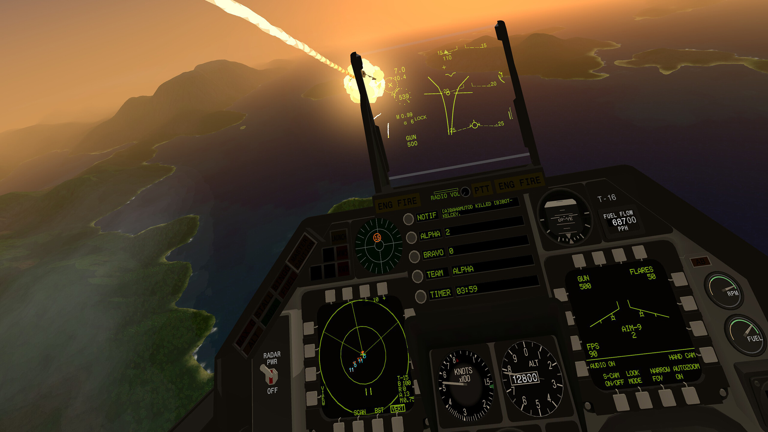 Virtual Fighter Maneuvers screenshot 6
