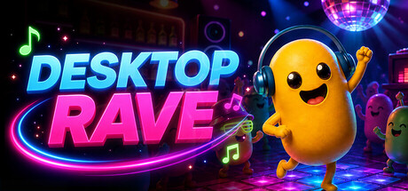 Desktop Rave: Idle Audio Club — Steam header