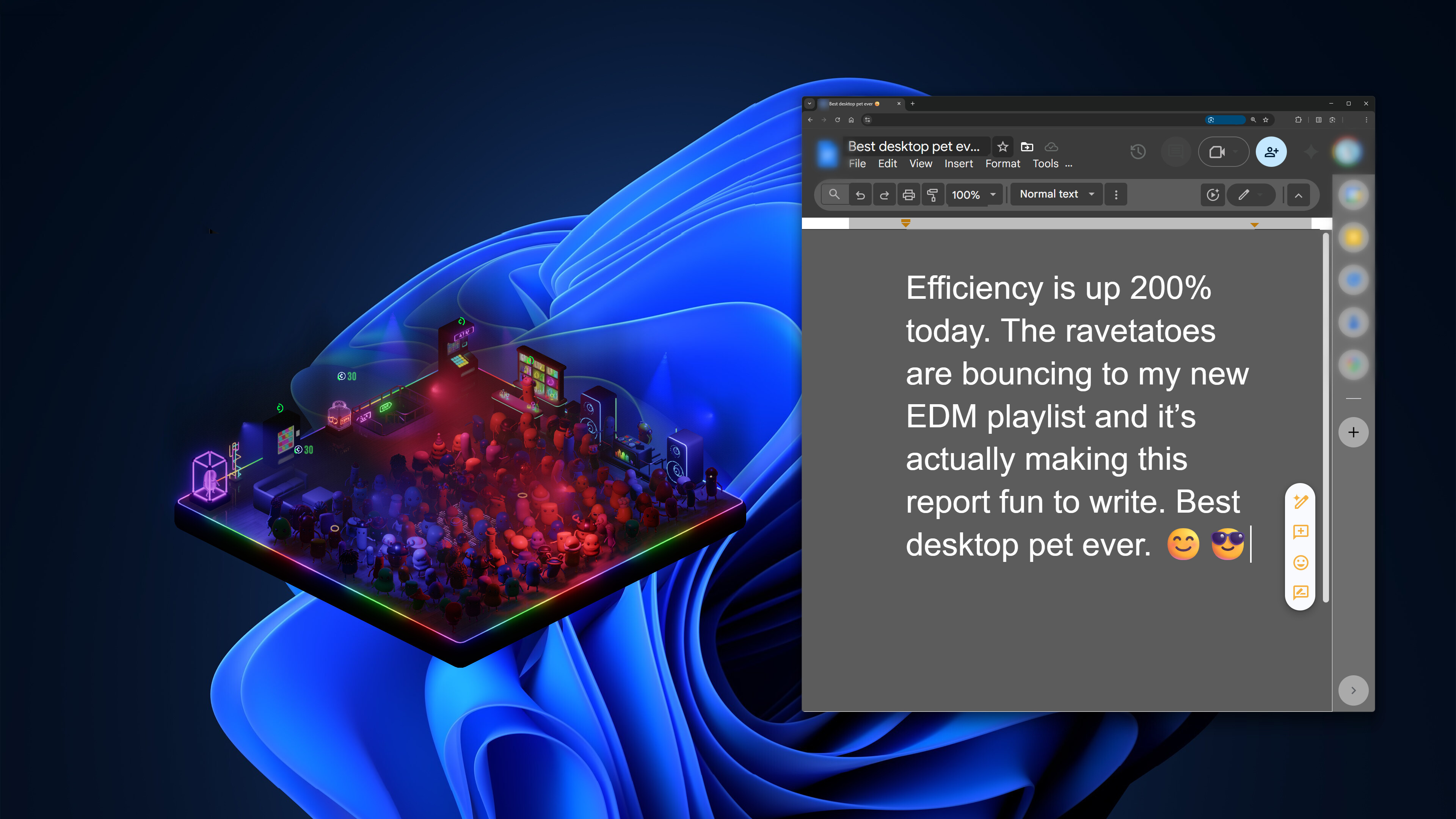 Desktop Rave screenshot 8