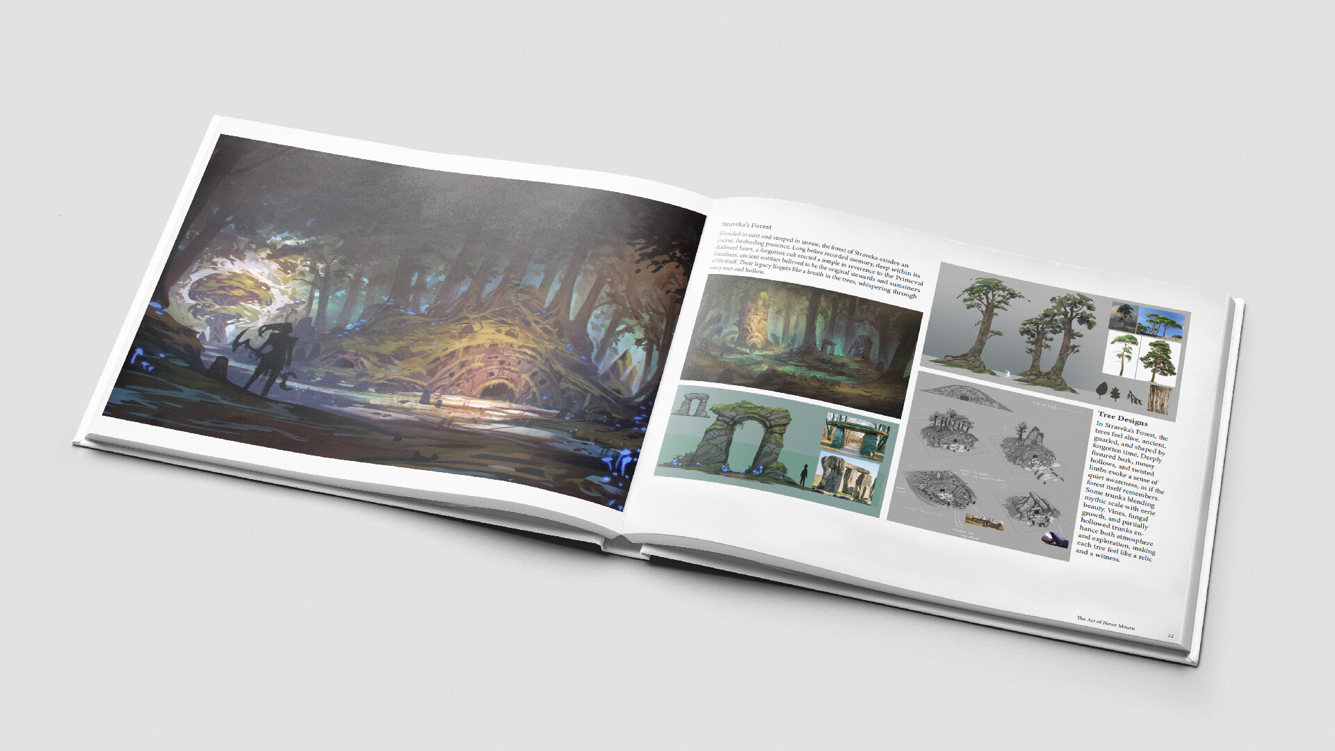 Never Mourn Art Book screenshot 1