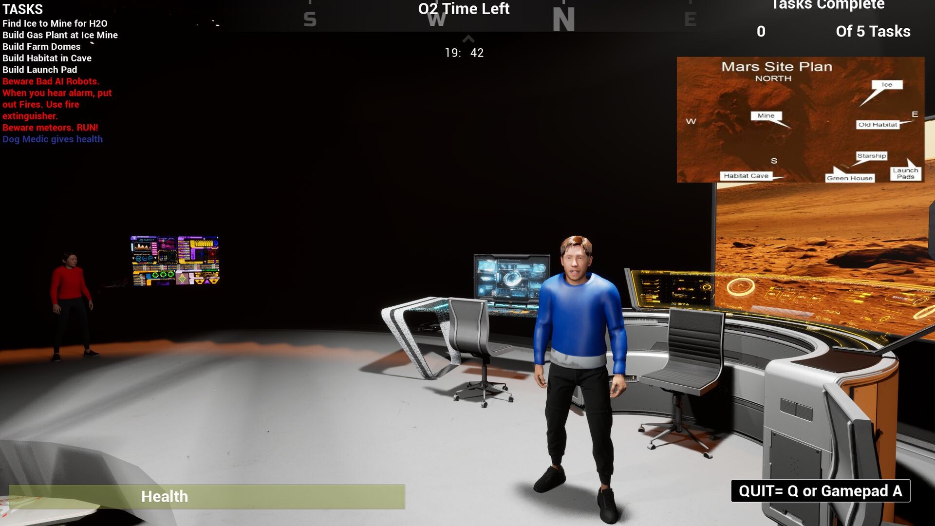 Mars Training Camp screenshot 5