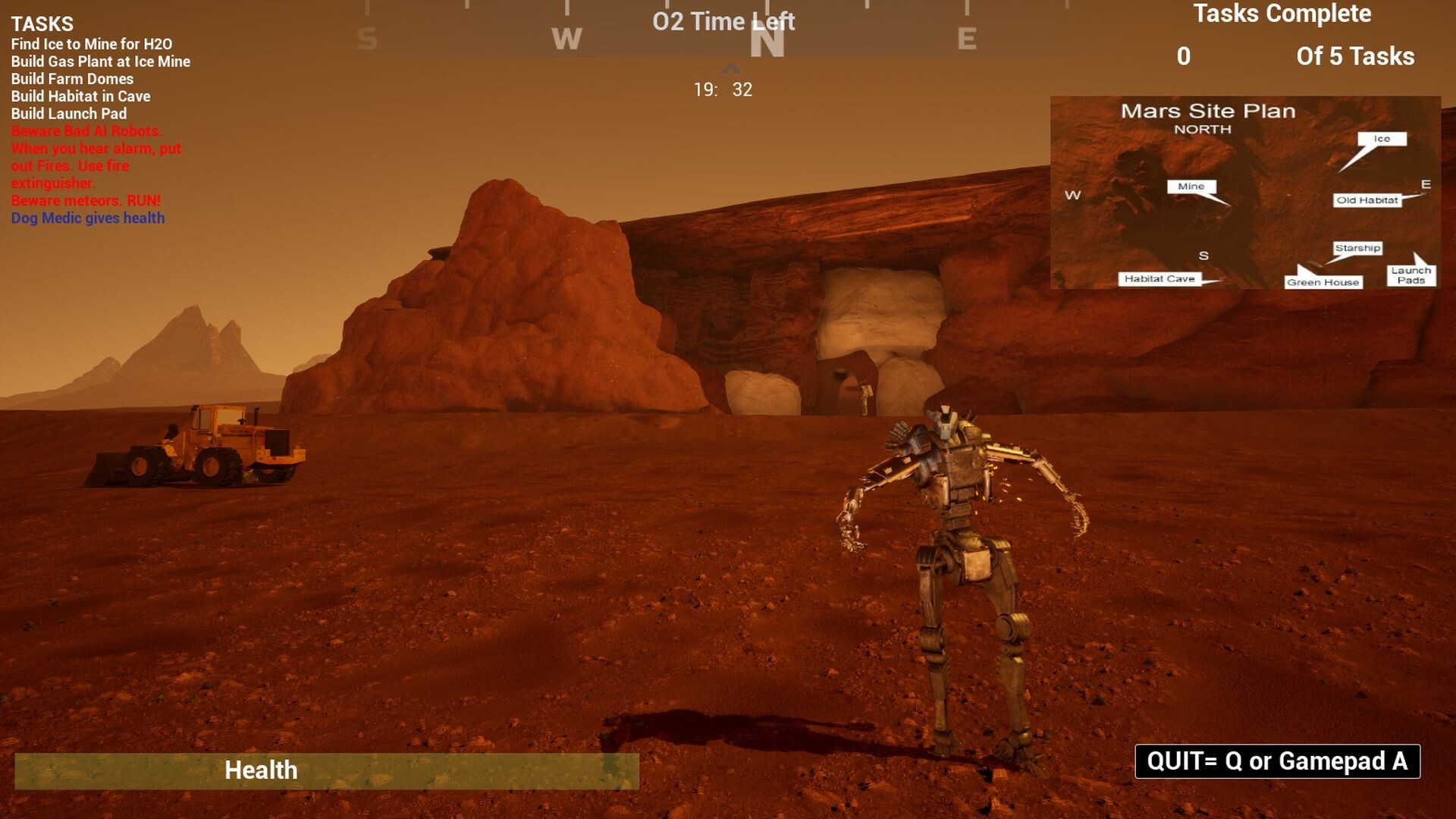 Mars Training Camp screenshot 3