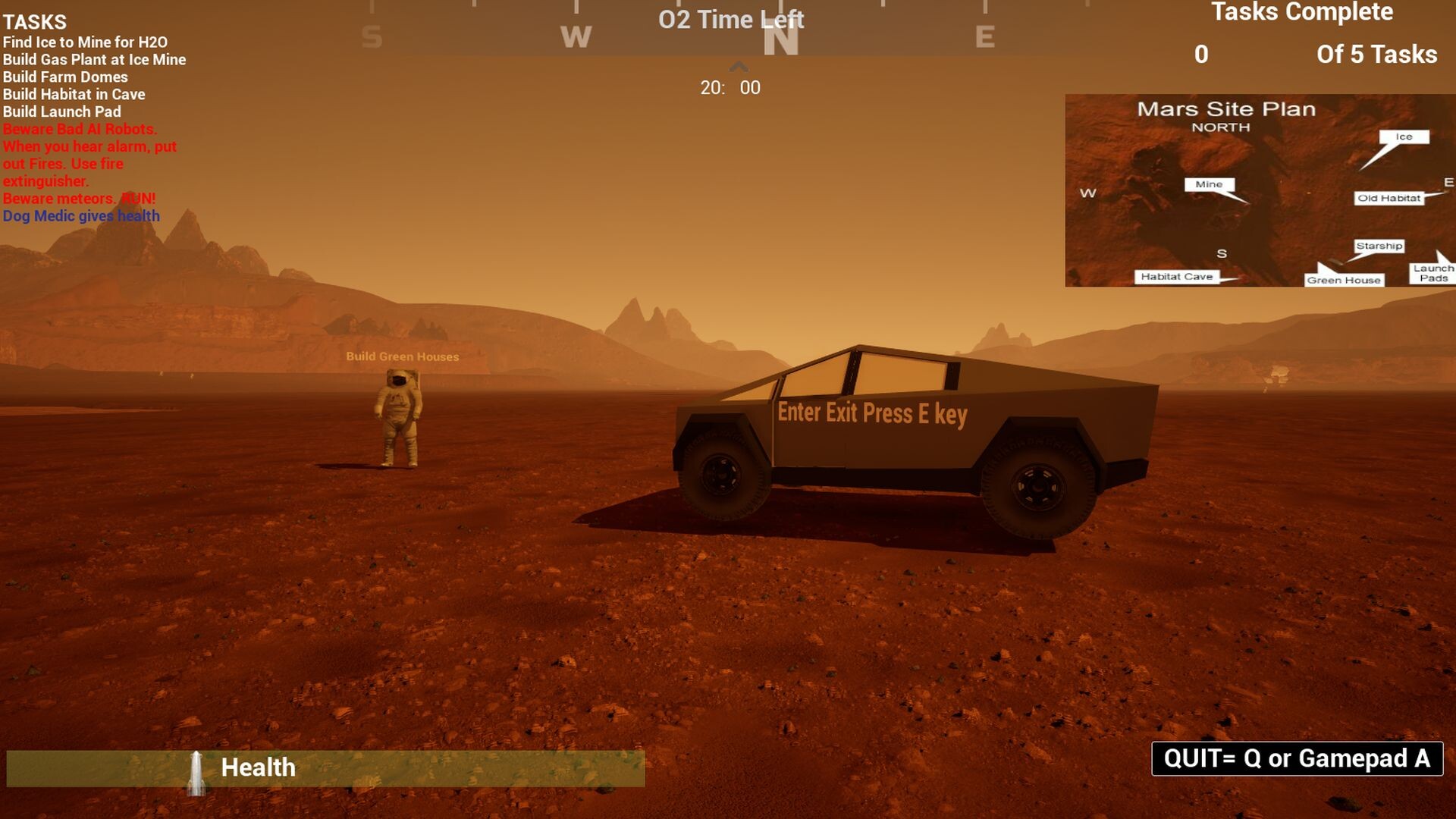 Mars Training Camp screenshot 4