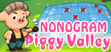 Nonogram Piggy Valley — Steam header