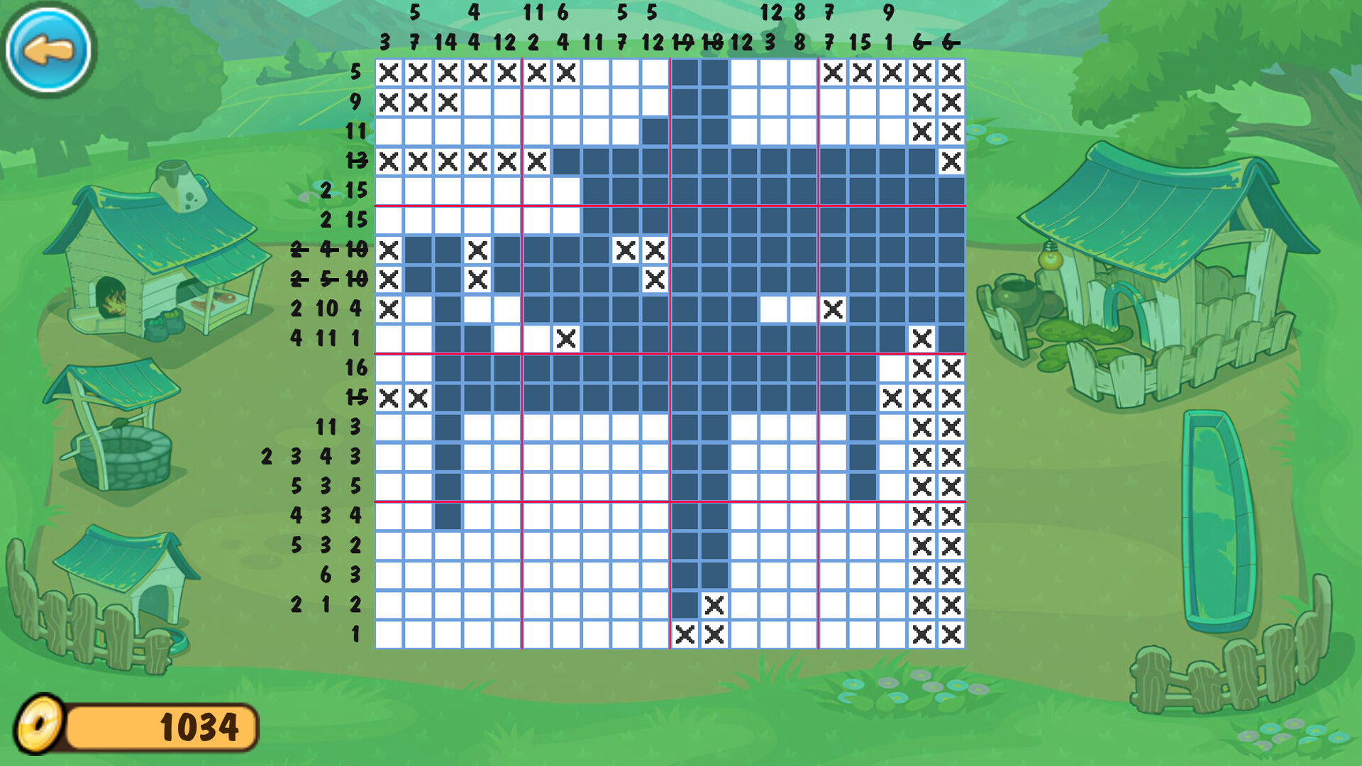 Nonogram Piggy Valley screenshot 2