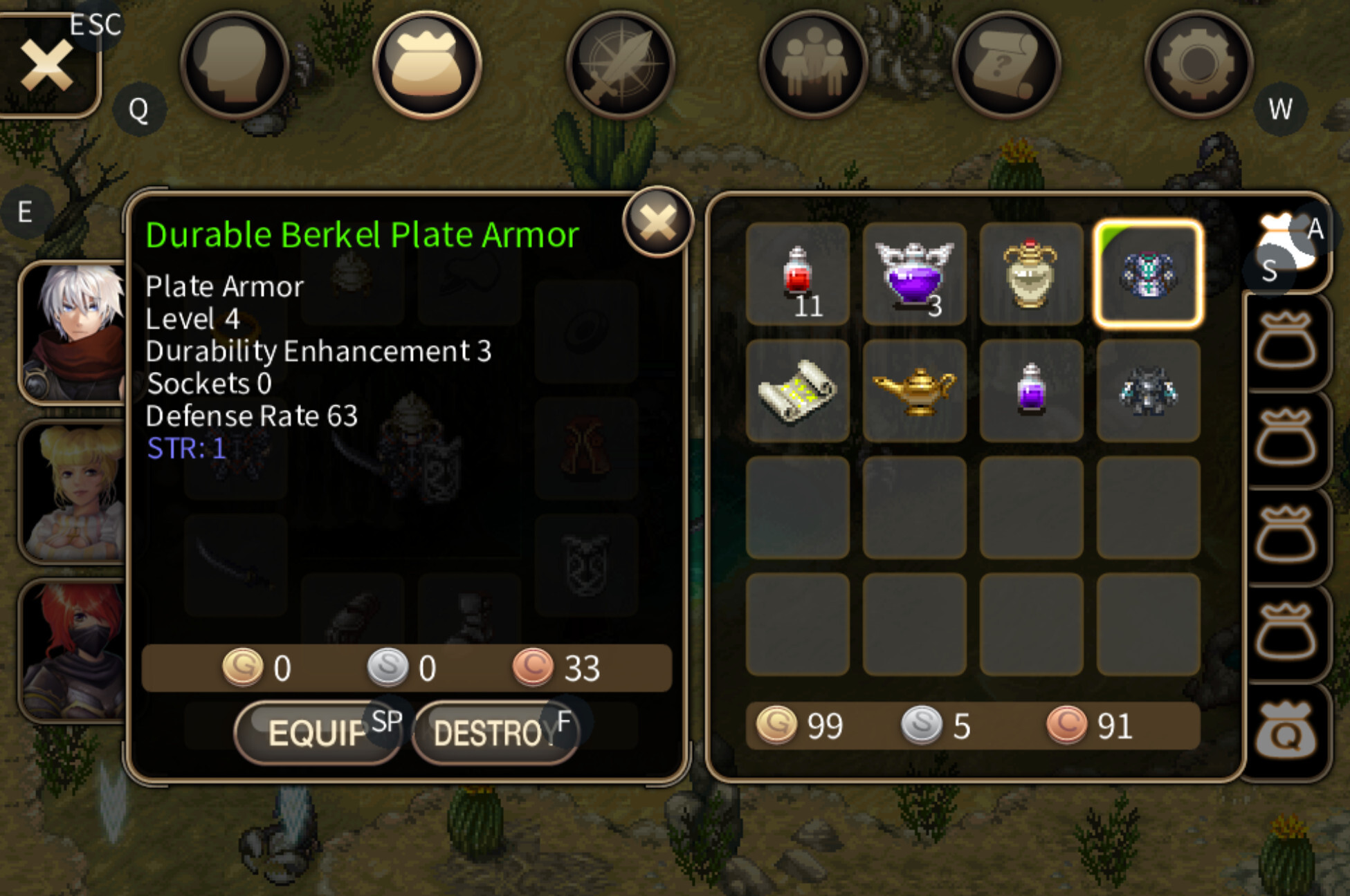 Inotia 4 screenshot 2