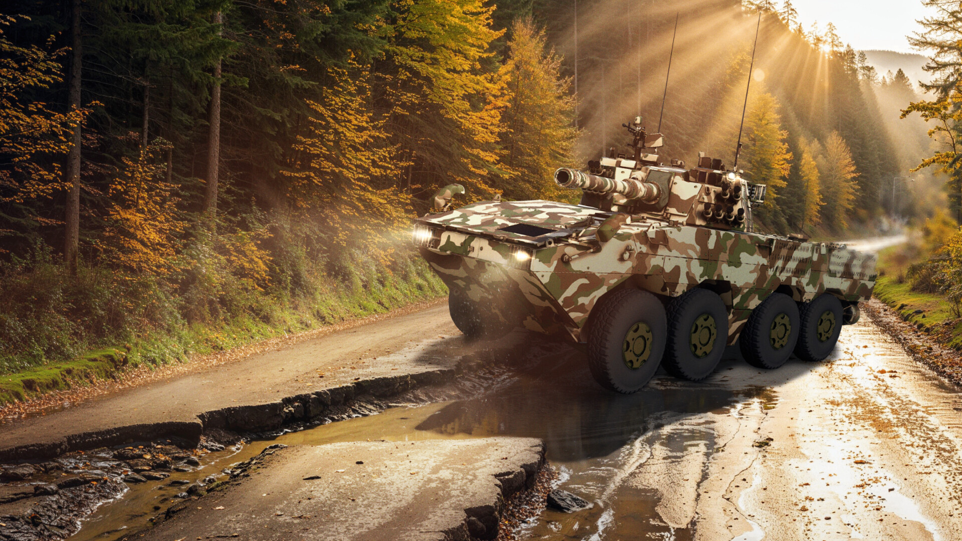 Armored Warfare - Autumn Bundle: ZTL-11 screenshot 1