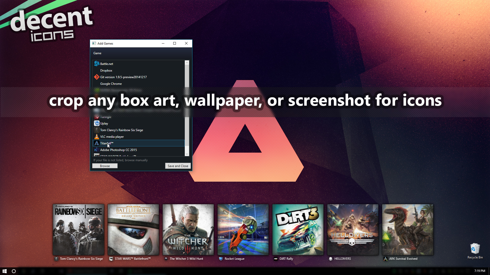 Decent Icons screenshot 2