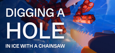 Digging A Hole In Ice With A Chainsaw — Steam header