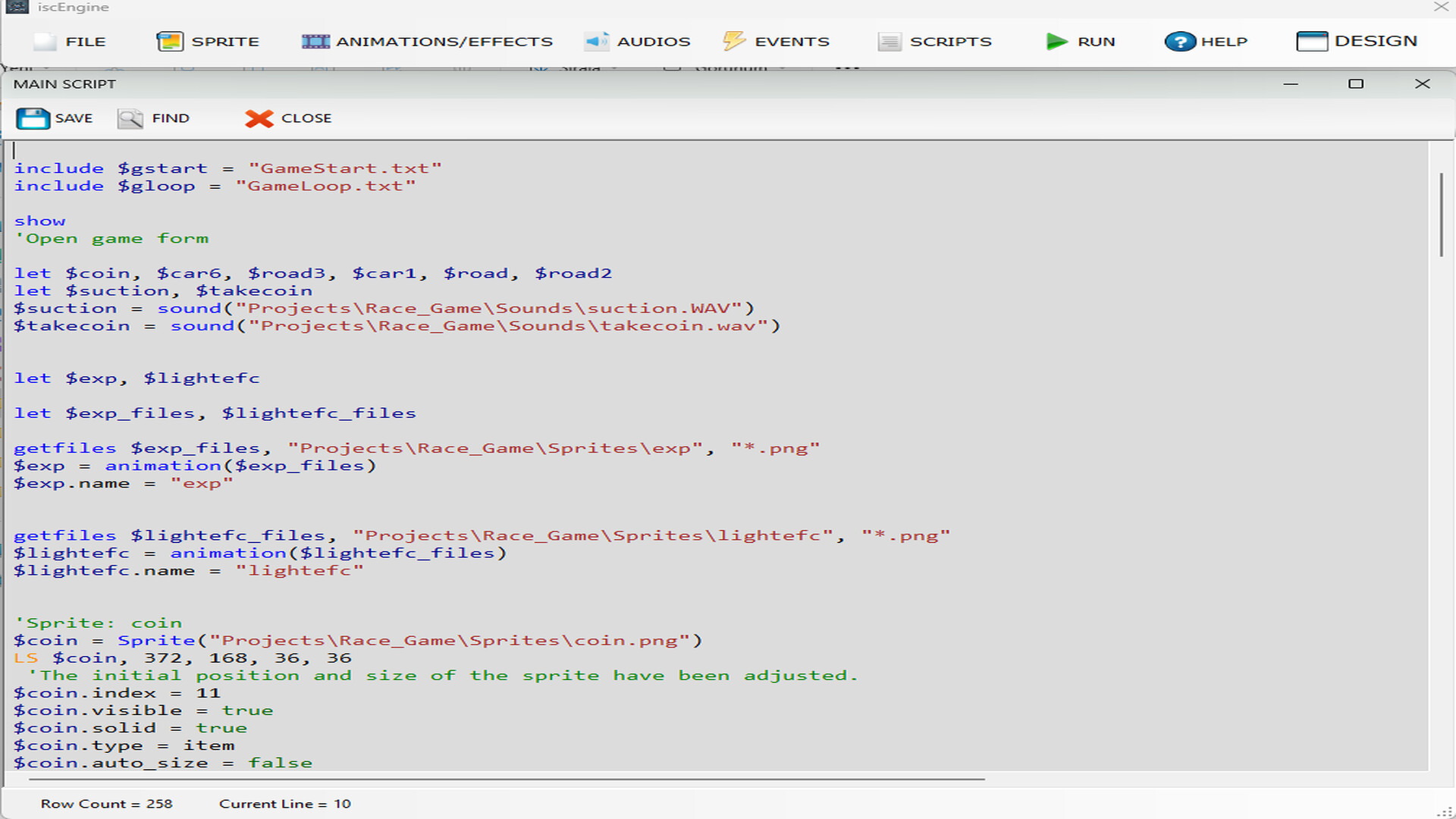 Fusion Script Game Studio: iscEngine & JS-Engine screenshot 5