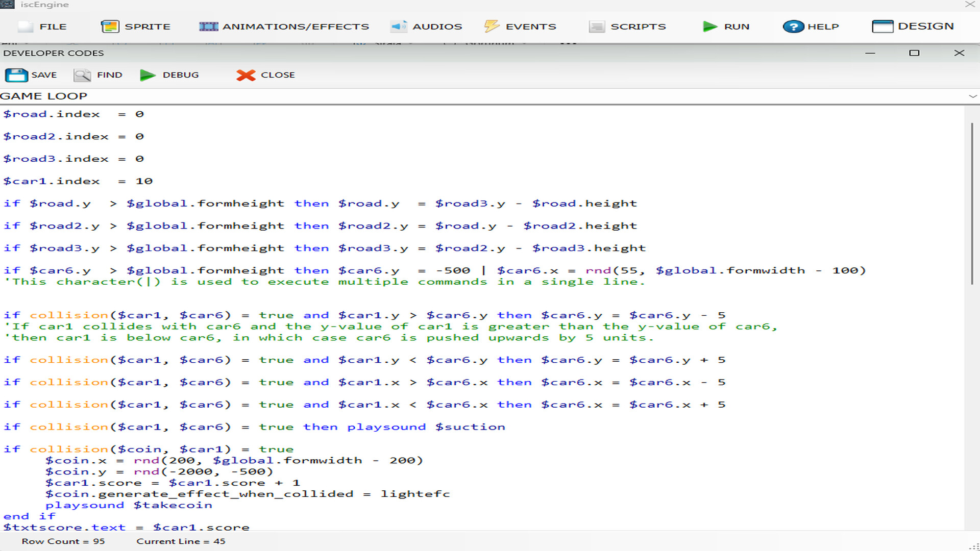 Fusion Script Game Studio: iscEngine & JS-Engine screenshot 7