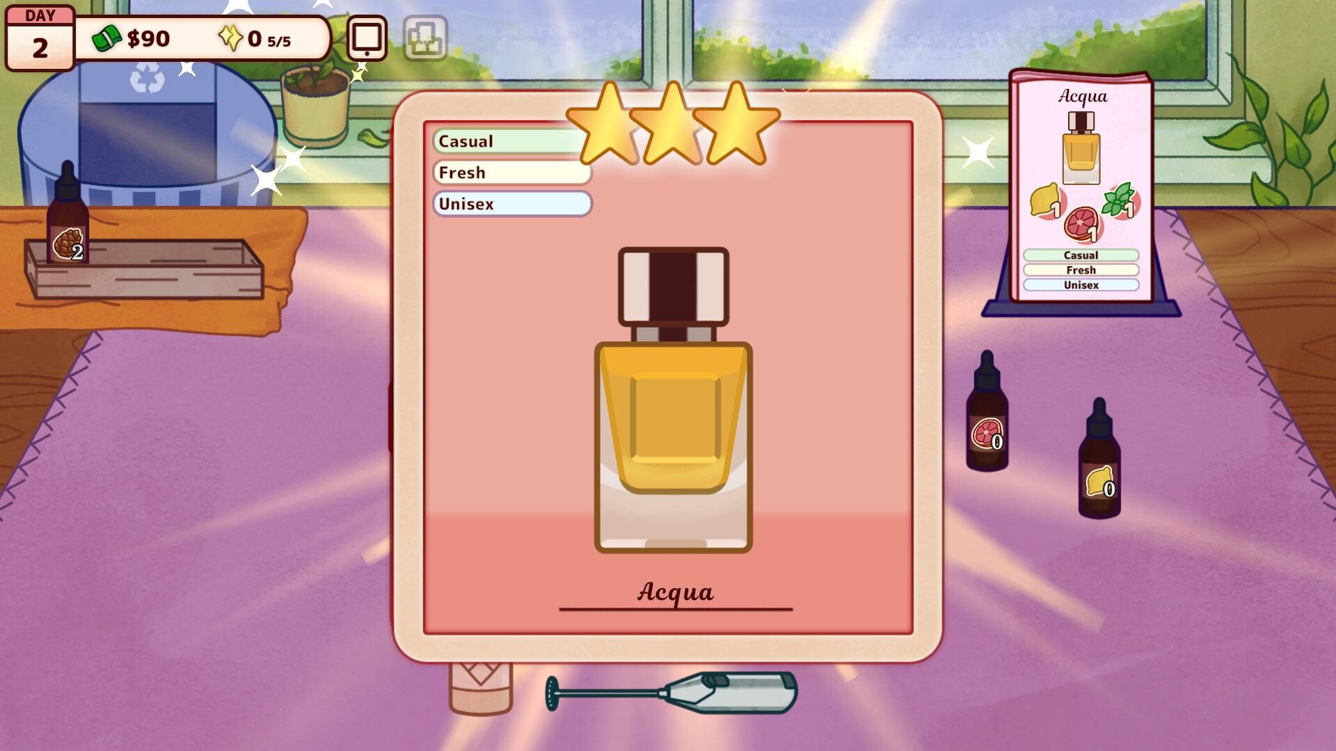Perfume Atelier screenshot 2
