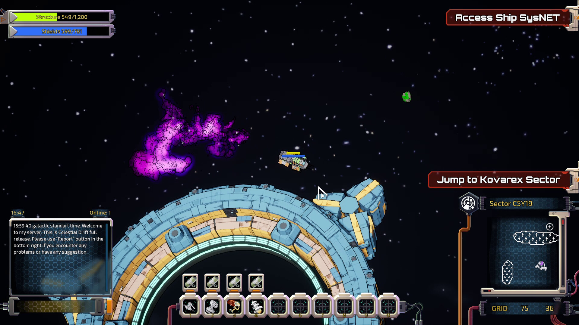 Celestial Drift screenshot 9