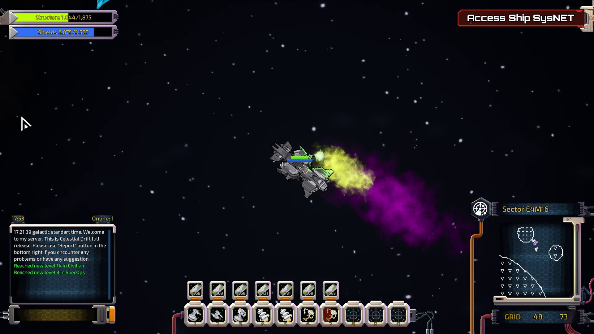 Celestial Drift screenshot 4
