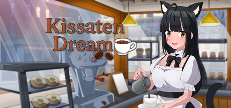 Kissaten Dream - Anime Coffee Shop Simulator! — Steam header