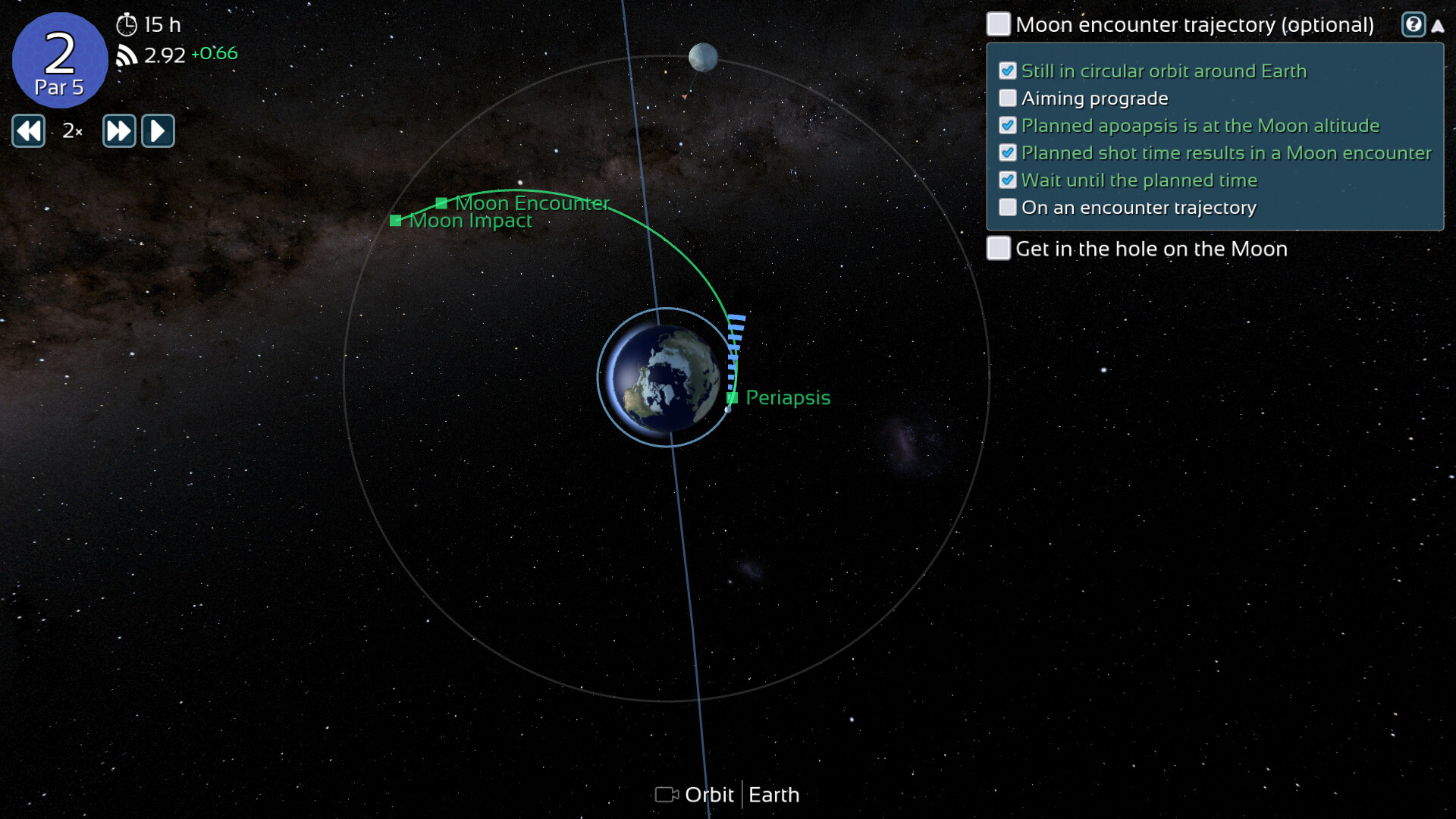 Celestial Golf screenshot 3